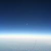 The Moon at 41000ft. 