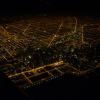 Chicago at night